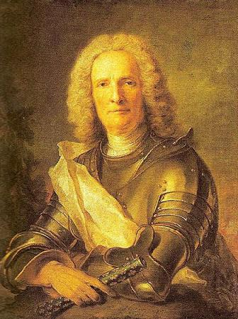 Jjean-Marc nattier Portrait de Christian Louis de Montmorency-Luxembourg, marechal de France oil painting picture